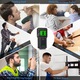 Detector de cabluri electrice 7-in-1，SHIJOOE®，Calibrare Automata, Rezultate precise, Scaner de Perete, Detectoare de metale, lemn, tevi, cabluri electrice, fire electrice, doza perete, Avertizare sonora，Ecran LCD, Usor de utilizat, durabilitate, Negru