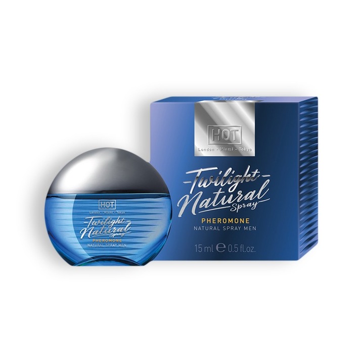 Parfum Masculin Seducator cu Feromoni, pentru Barbati, Twilight Natural Perfume, 15ml