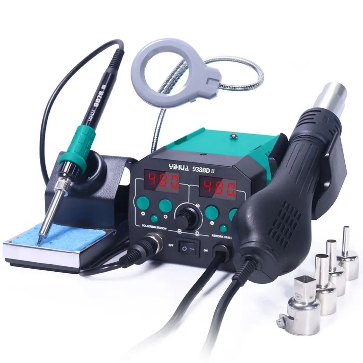 Suflanta cu aer cald, 740 W, display digital, 220 VEU