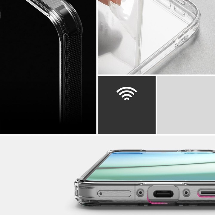 Калъф, Ringke Fusion за Samsung Galaxy A36 5G / A56 5G, Прозрачен