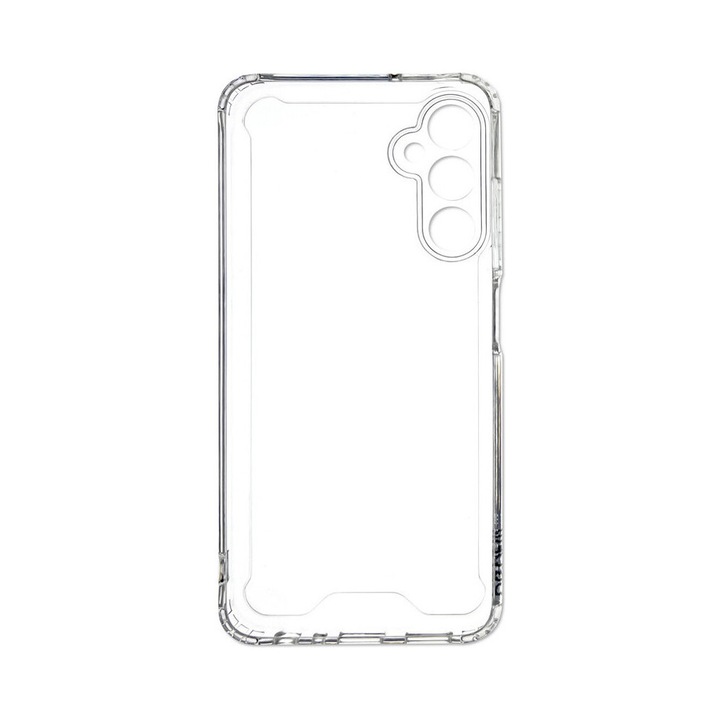 Husa de protectie CENTO Como compatibila cu Samsung A26 5G Transparent Silicon Premium, Slim, colturi intarite, Anti zgarieturi, Anti soc, cu margini ridicate pentru protectia ecranului si a camerei