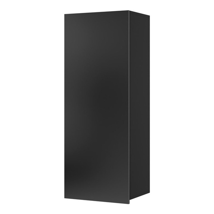 Polita Bralani BR11, MIRJAN24, negru / negru lucios, 45x117x32 cm