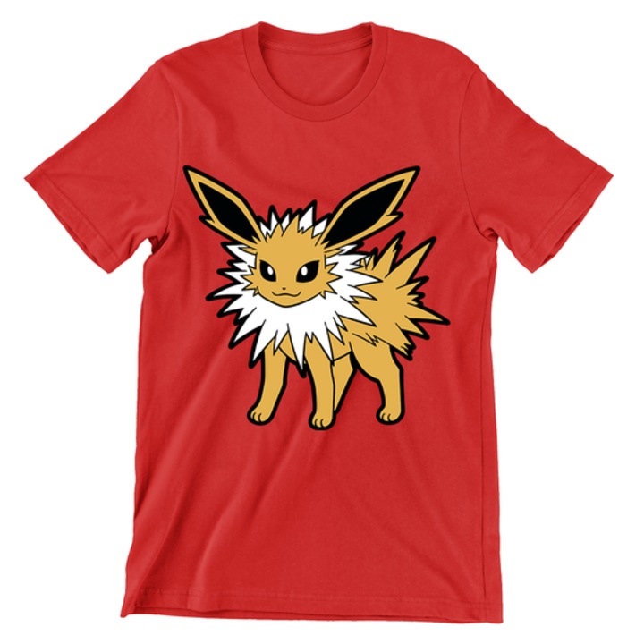 Gyerek póló, Pokemon Universe, Jolteon, piros, Piros