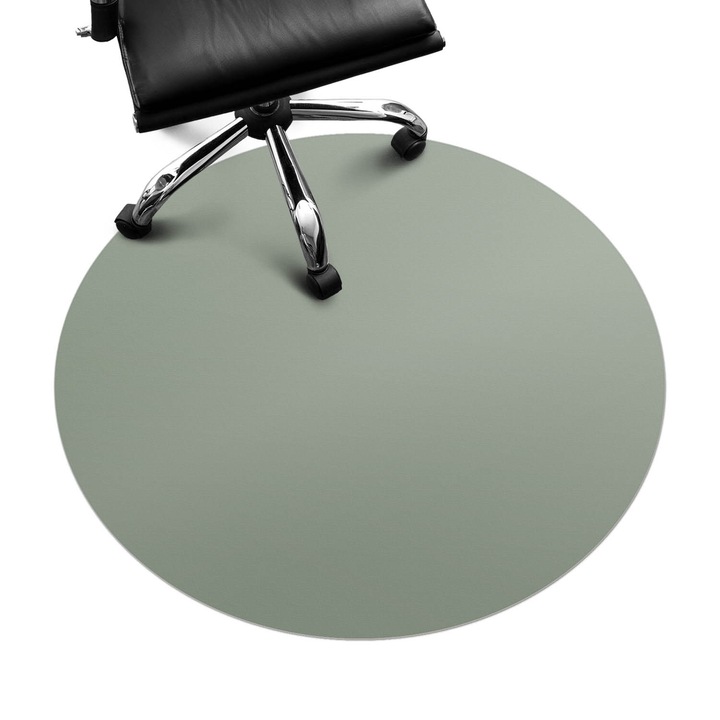 Covoras pentru protectie pardosea, Wallfluent, Verde, fi100 cm, 0102503100400cc909b8a