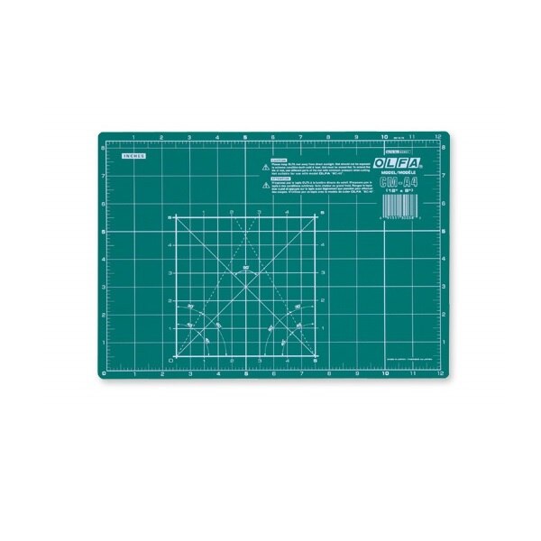 Placa de taiere cu marcaj, de 300x210x2mm CM-A4 - OLFA