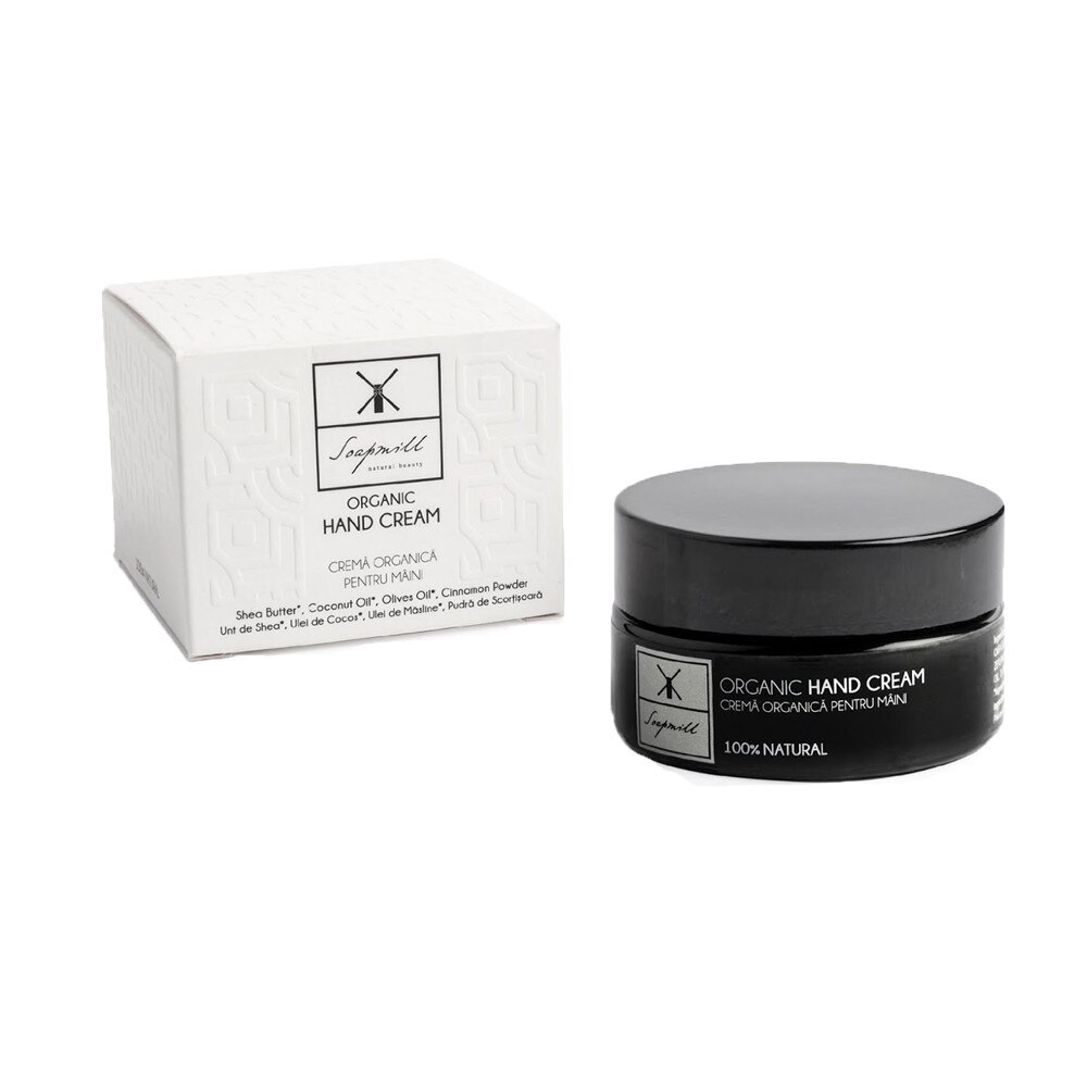 Soapmill Crema organica hranitoare pentru maini 50ml