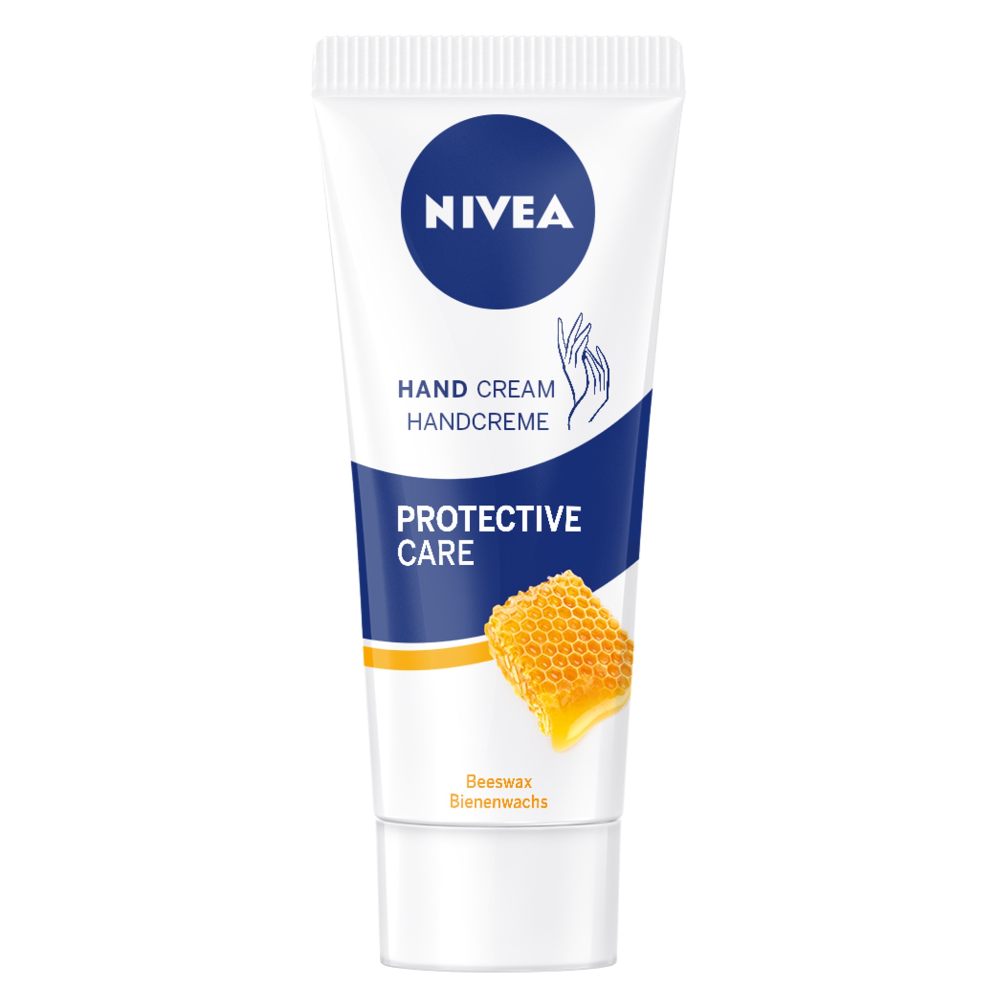 Crema pentru maini NIVEA cu ceara de albine, 75 ml