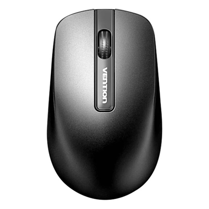 Mouse fara fir TRACER PERFECT RF 2.4 GHz, 1600 DPI, design negru-silver, ergonomic pentru dreptaci
