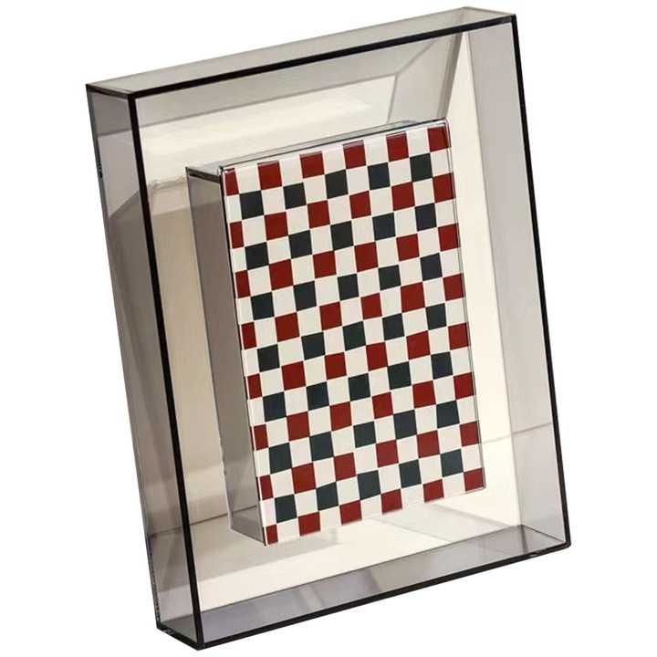 Zeaicos klasszikus képkeretek, akril keretkészlet, 6 hüvelykes, fejlett szürke, 29.9x24cm