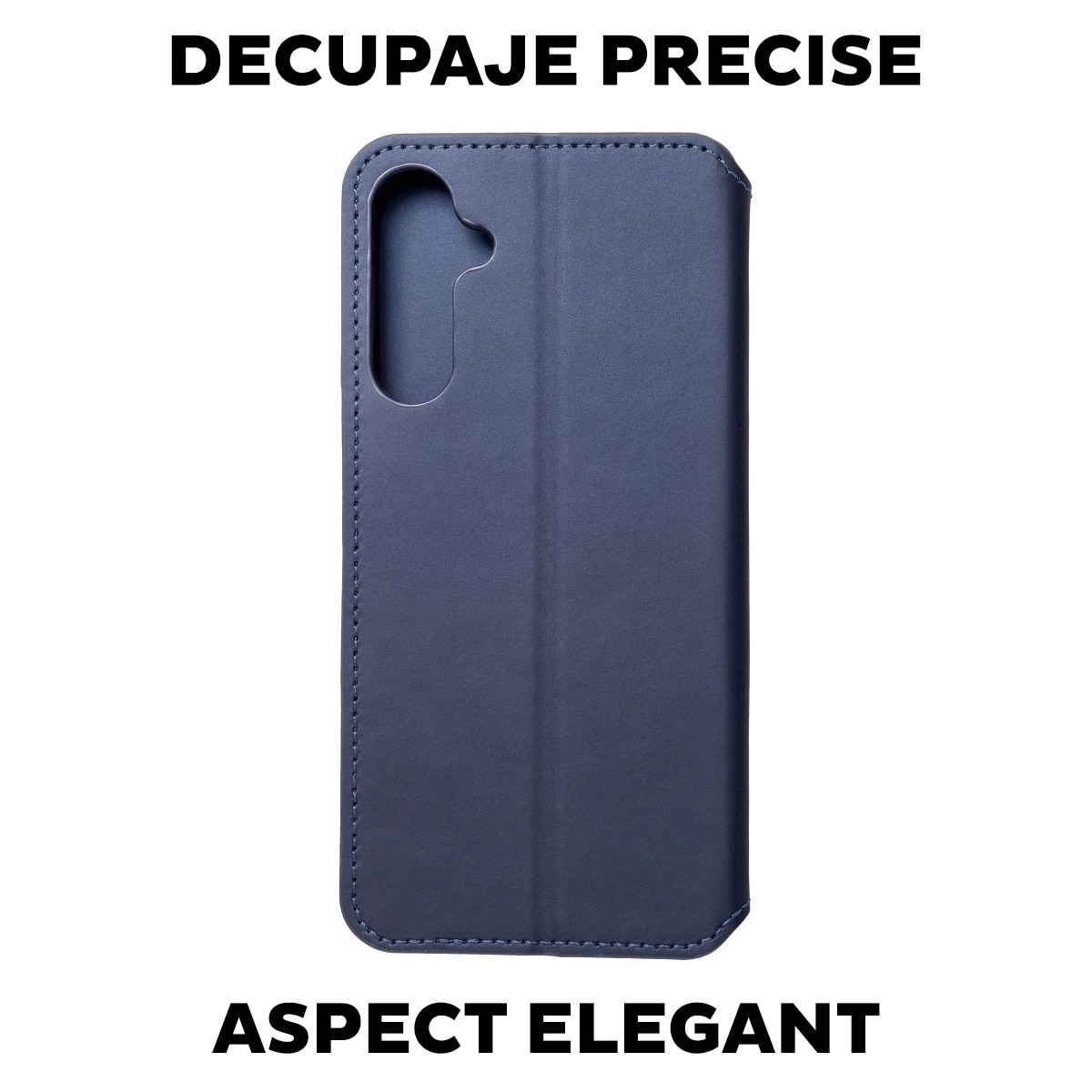 Husa pentru Samsung Galaxy A56 Daden Tip carte, Dual Pocket, Suport card, Functie de Stand si Inchidere Magnetica, Protectie Sporita, Albastru inchis