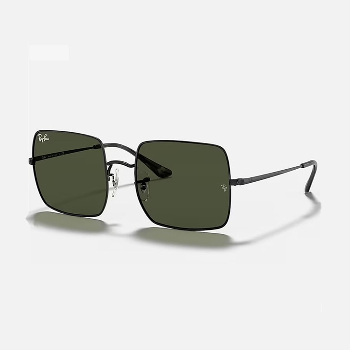 Ochelari de soare Ray-Ban RB1971 Square, negru, verde degrade, standard