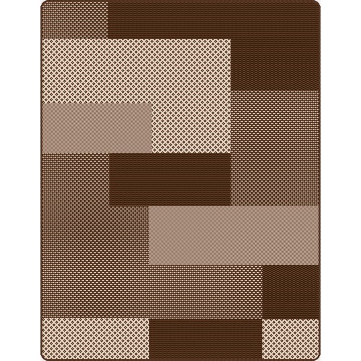 Covor Antiderapant Pentru Bucatarie, Flex 19645-91, 150x230 cm, Maro