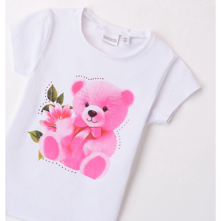 Sarabanda, mackómintás póló lányoknak