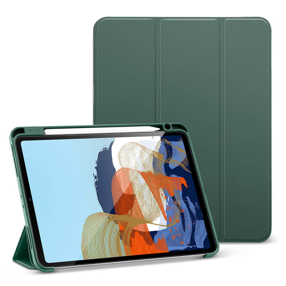 Husa tableta ESR Rebound compatibila cu iPad Pro 12,9" (6th, 5th Gen) cu suport pentru Apple Pencil, verde