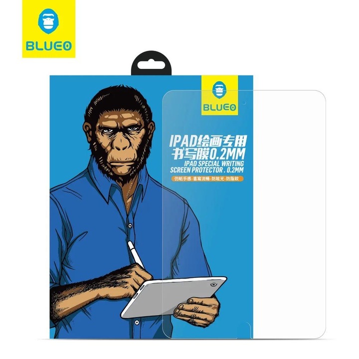 Folie pentru iPad 10 (2022) 10.9 - Blueo Special Writing Screen Protector - Clear