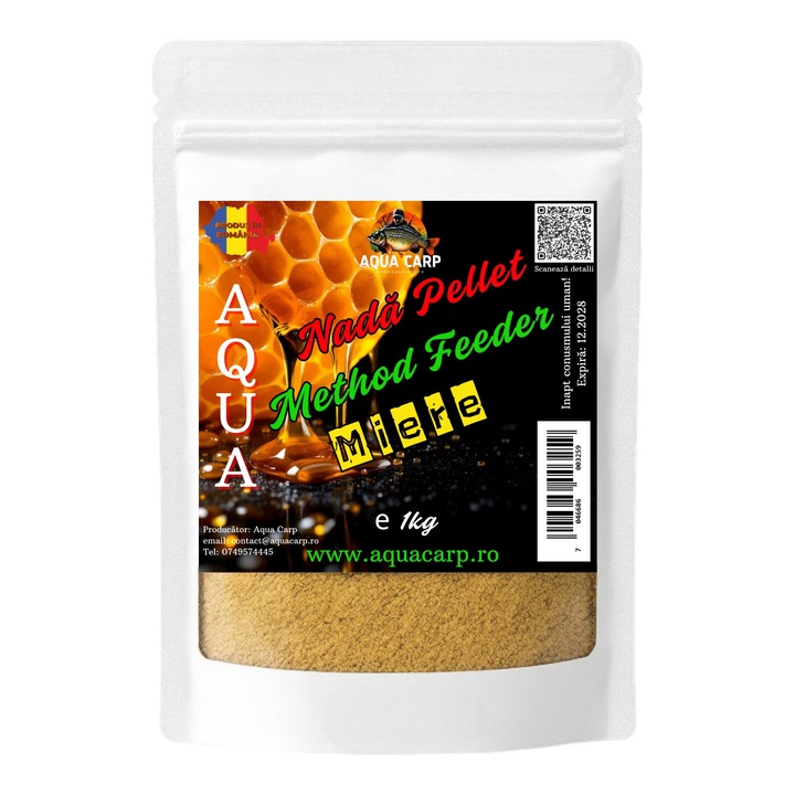 Nada Aqua Pellet Method Feeder Miere 1 Kg