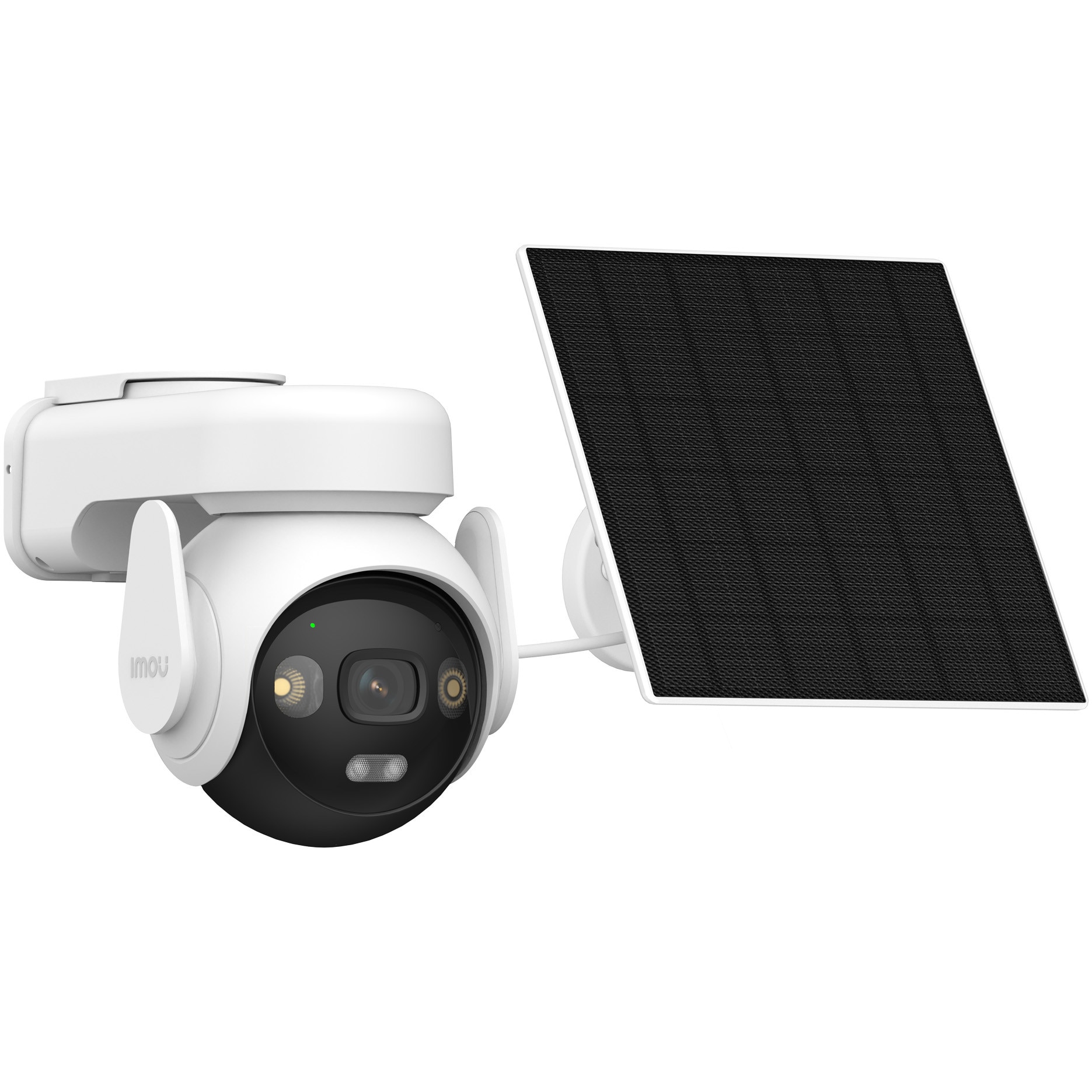 Kit Camera de supraveghere Wireless cu Panou Solar IMOU AOV PT 4G, 5MP, 2880x1620, Smart AI Detection, Smart Tracking, Always-on Video Tech, Battery 10000 mAh, Two-Way Talk, ONVIF,