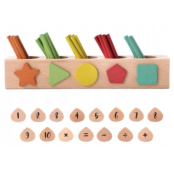 Játék, Montessori, Válogató, Fa, Oktatási, Játék