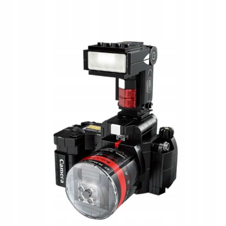 Играчка, Ретро, Строителни Блокове, Комплект за Конструкция, Пластмаса