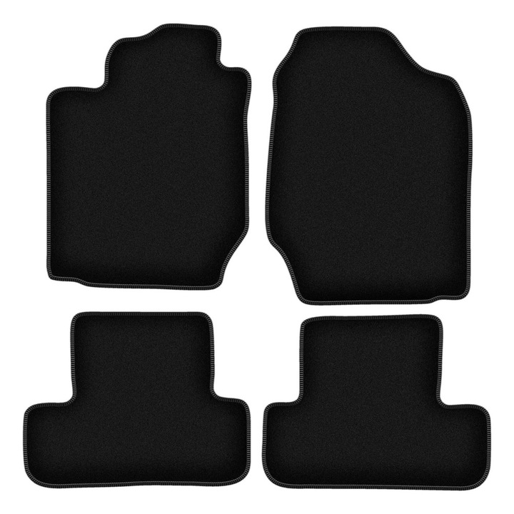 Комплект стелки 4 броя за :: Toyota Corolla Verso I (2001-2004) миниван черни