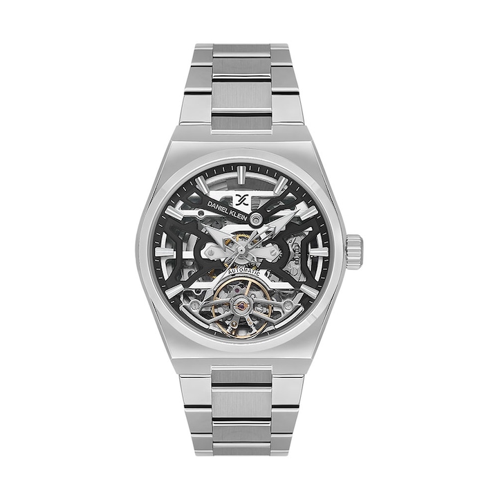 Ceas pentru barbati Daniel Klein Skeleton DK.1, Argintiu