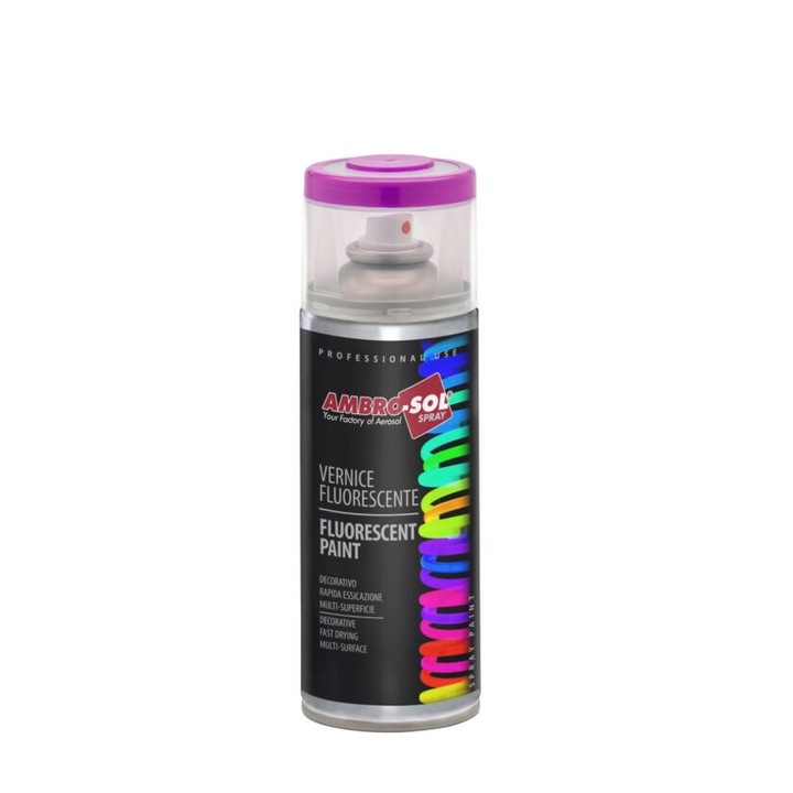 Fluoreszkáló festék Ambro-Sol, 400 ml, zöld, ragyogó hatású