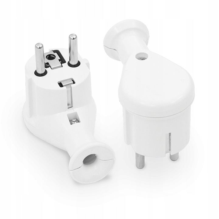 Priza adaptor PLAST-ROL, alb