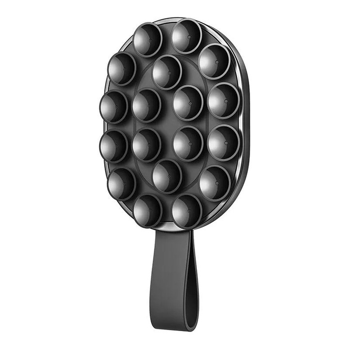 Joyroom JR-ZS393-S Магнитен държач за телефон с вендузи (черен)