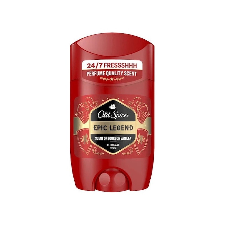 Old Spice Epic Legend dezodor stift 50ml, 48 órás védelem, nem hagy foltot a ruhákon