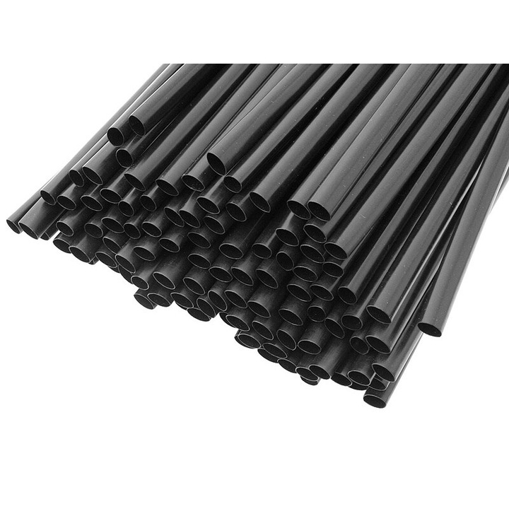 Rurki termokurcibile Blow 8/2, 1m, negru, set 1 bucata