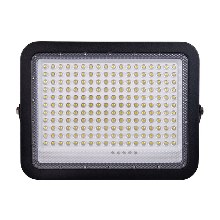 Solar LED reflektor 300W 6400K távirányítóval, Novelite