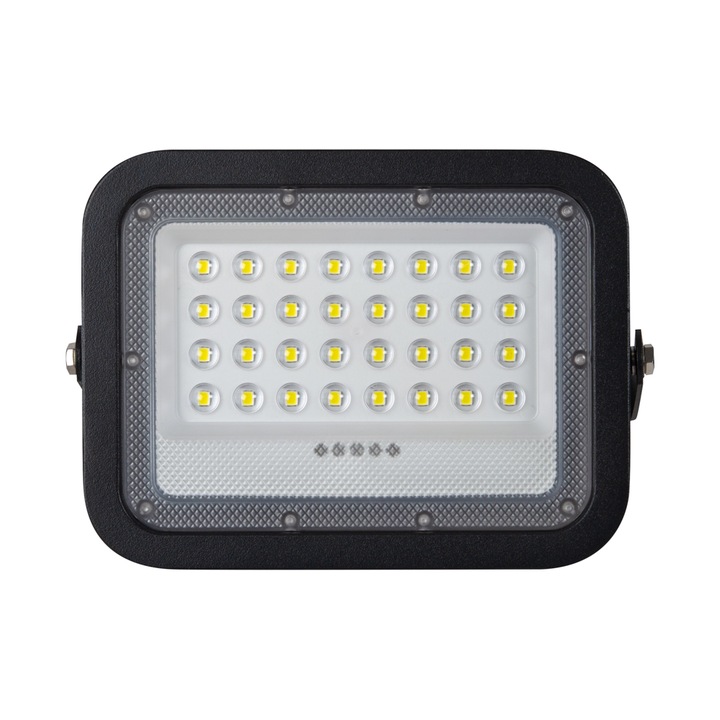 Solar LED reflektor, 50W 6400K távirányítóval, Novelite