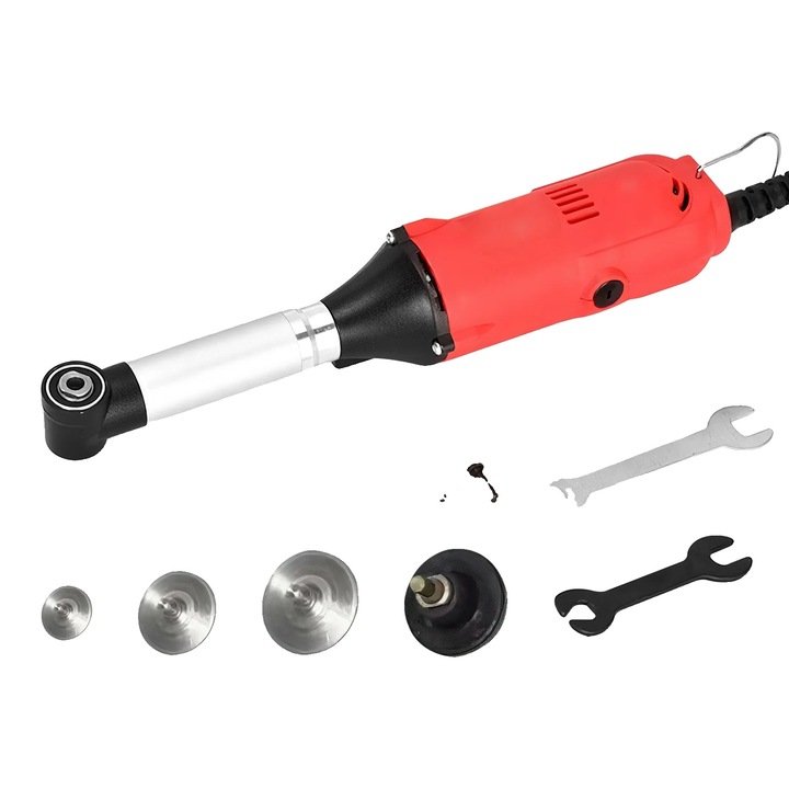 Mini elektromos csiszoló, 350 W, 15000 RPM, 220 V EU, 6 sebesség, 8 m kábel