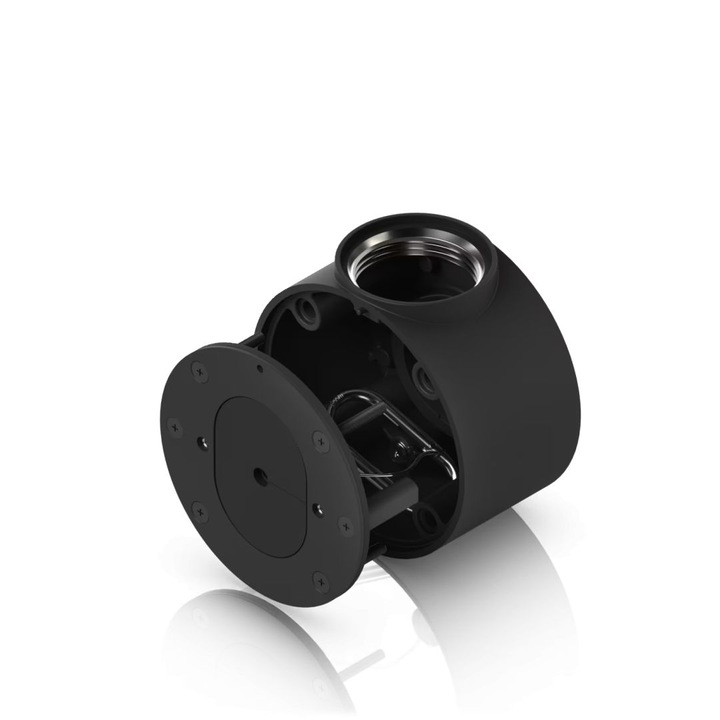 Cutie de jonctiune compacta Ubiquiti, UACC-Camera-CJB-B, 278816, pentru montare pe perete, negru