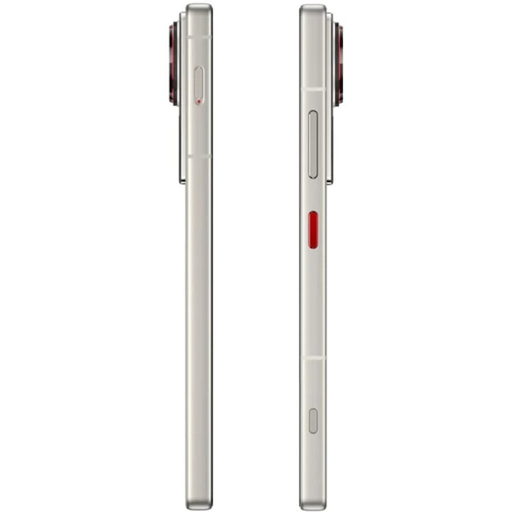 Telefon Mobil ZTE nubia Z70 Ultra, 5G, Dual SIM, Procesor Snapdragon 8 Elite Octa-Core, Ecran AMOLED 6.85", 12GB RAM, 256GB Flash, Camera Tripla, Wi-Fi, Android, Auriu