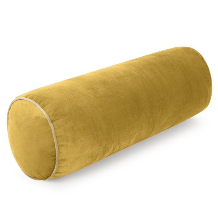 Perna decorativa Gaja, 15x45cm, musztard, 100% poliester