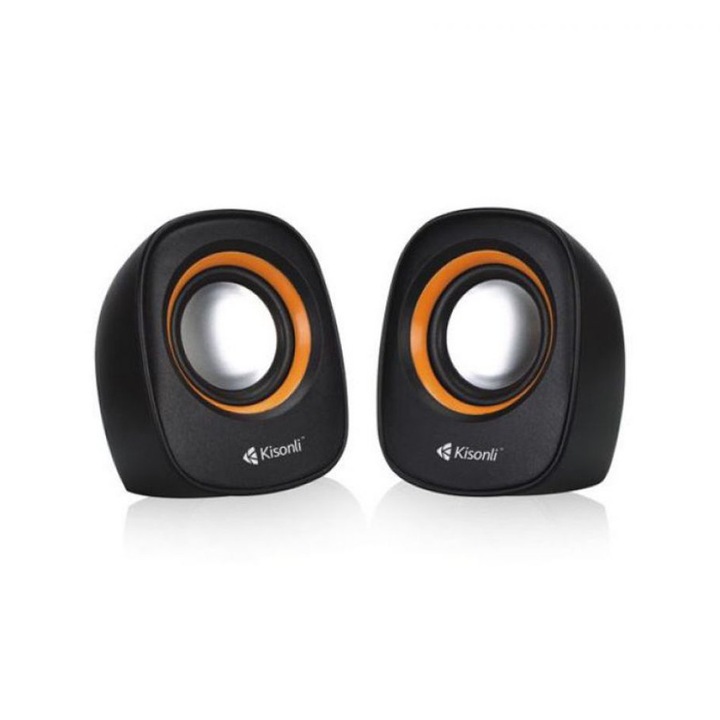 Тонколони Kisonli V360, 1.5W*2, USB, - 22046