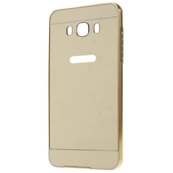 Husa Bumper Aluminiu Mirror Auriu I-berry Pentru Samsung Galaxy J1 Ace J111 (2015) Husa Bumper Aluminiu Mirror Auriu I-berry Pentru Samsung Galaxy J1 Ace J111 (2015)