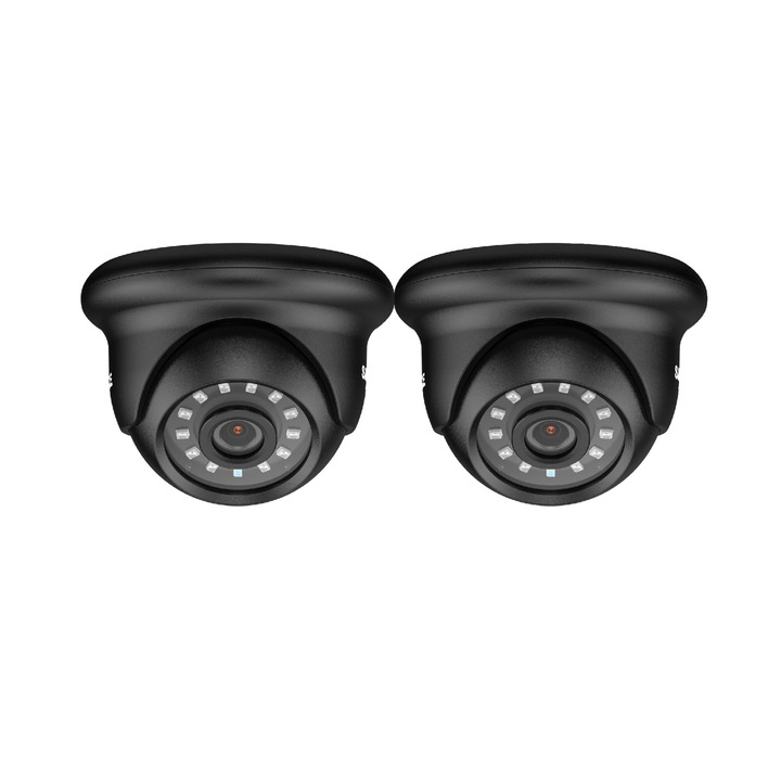 Set 2 Camere de Supraveghere 1080P HD, Vedere Nocturna pana la 30m, IP66