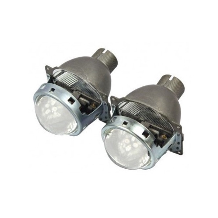 Nagyítók Bixenon Q5 D2S 3″ IPH3002 fényszóróhoz díszekkel BMW E46