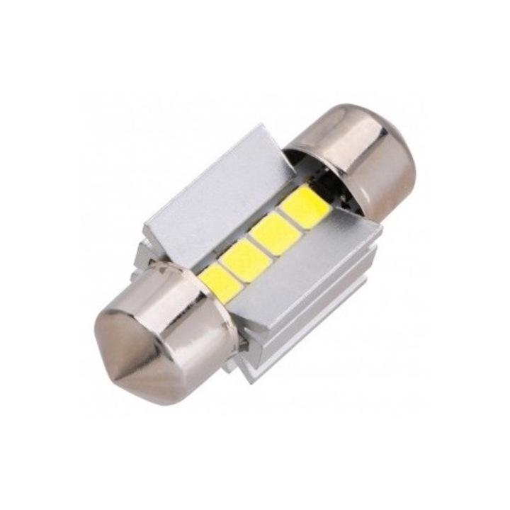 Led Auto Sofit 31mm Canbus 4 SMD Epistar 3030 polaritás nélkül - BTLE5014