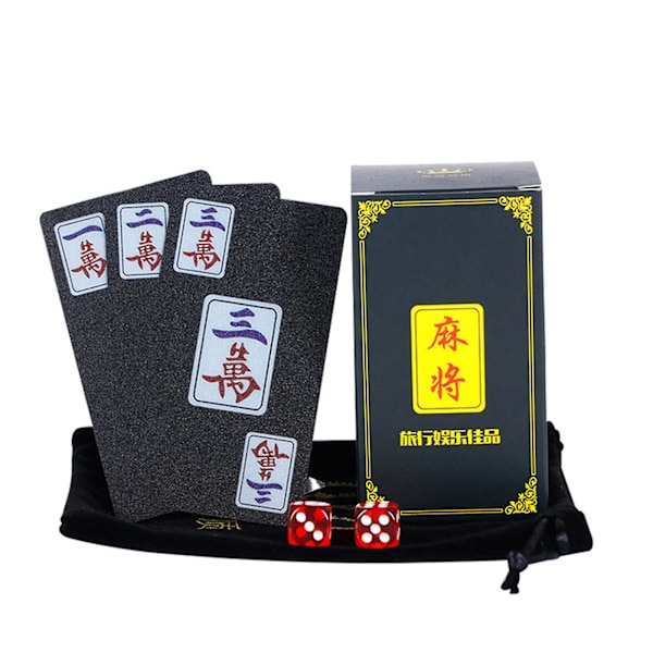 ネザーゴイフ　中国語　四枚セット Set Mahjong Chinezesc, 144 piese, cutie 21.7x14.5x4cm