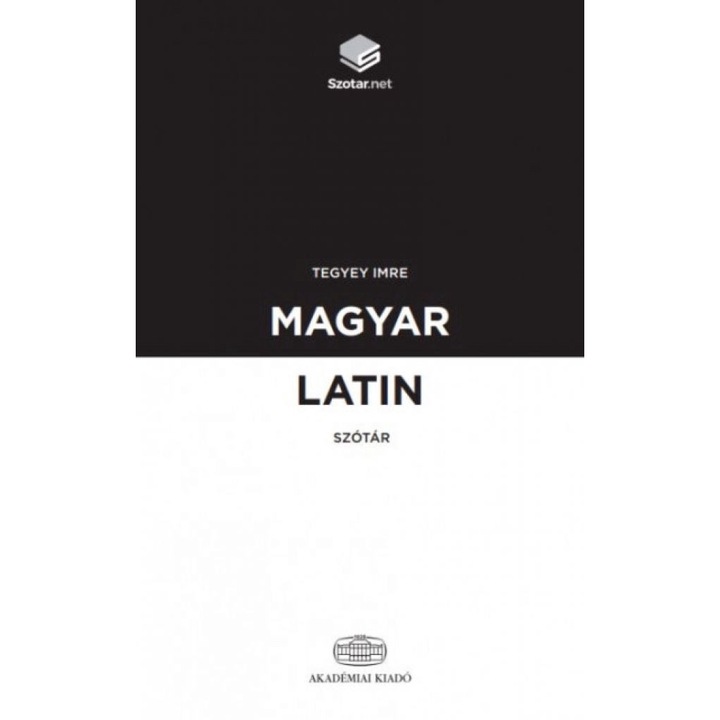 Тегйей Имре; Унгарско-латински речник + онлайн пакет речници