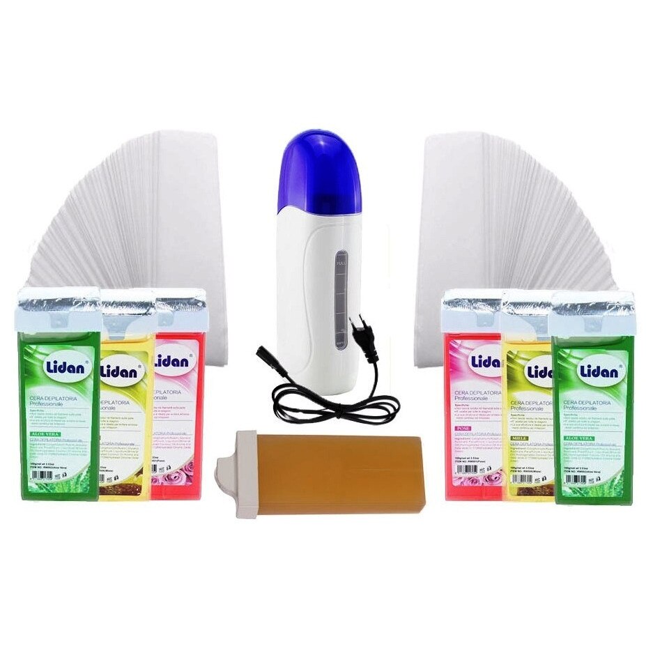 Kit Epilare No112 cu Ceara Epilat Roll-on - EVO Black Kiss