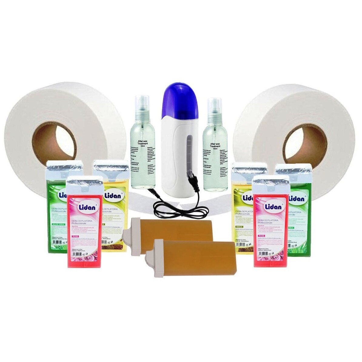 Kit Epilare No120 cu Ceara Epilat Roll-on - EVO Let's Rock