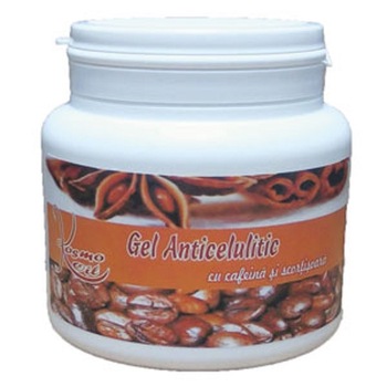 Gel anticelulitic natural cu cafeina si scortisoara 500 ml Gel anticelulitic natural cu cafeina si scortisoara 500 ml