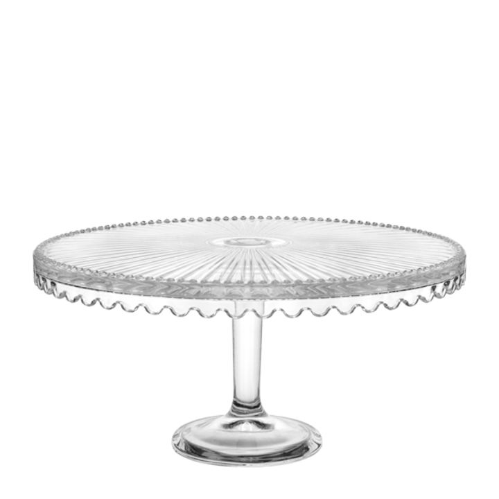 Поставка за торта HORECANO, стъкло, Ø32xh15.5cm