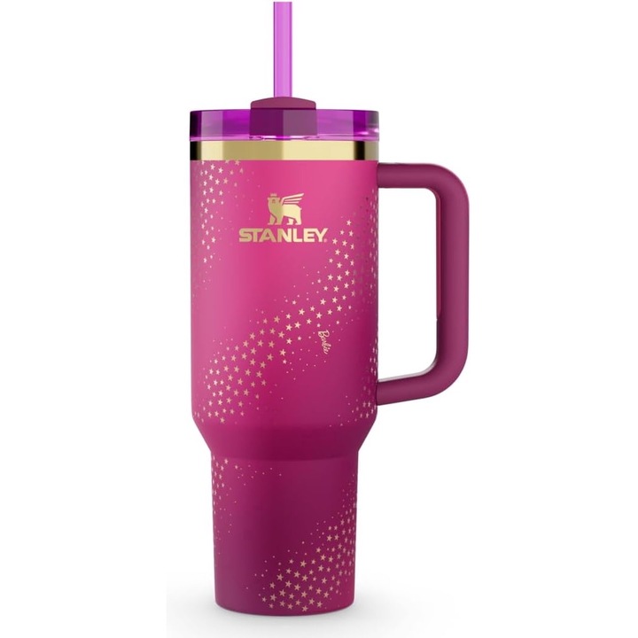 Термочаша Stanley Barbie 70-es Superstar Quencher termosz, ефективна изолация, вместимост 1180 мл