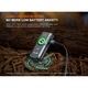 Lanterna Fenix E06R, 700 lumeni, 10 moduri de iluminare, Lumina UV si laser rosu, IP66, 69x29x16mm - gri