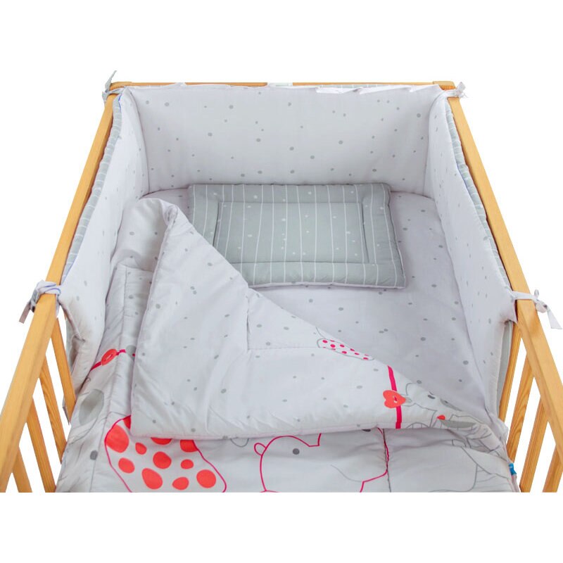 Aparatoare Laterala MyKids My Zoo Rosu 140x70, MyKids